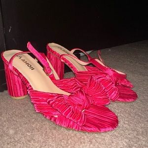 Hot Pink Heels - 7.5